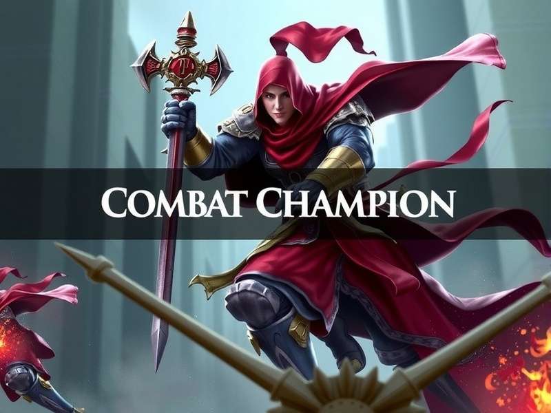 Mace Combat Champion Game Banner